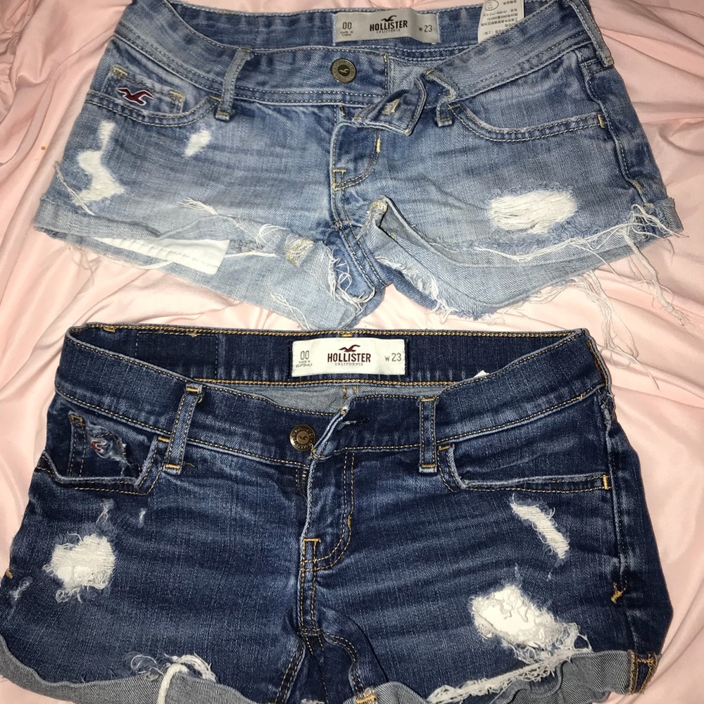 ‼️DISTRESSED HOLLISTER SHORTS‼️